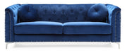 Glory Furniture Pompano G781A-S Sofa ( 2 Boxes ) , Navy BlueG781A-S
