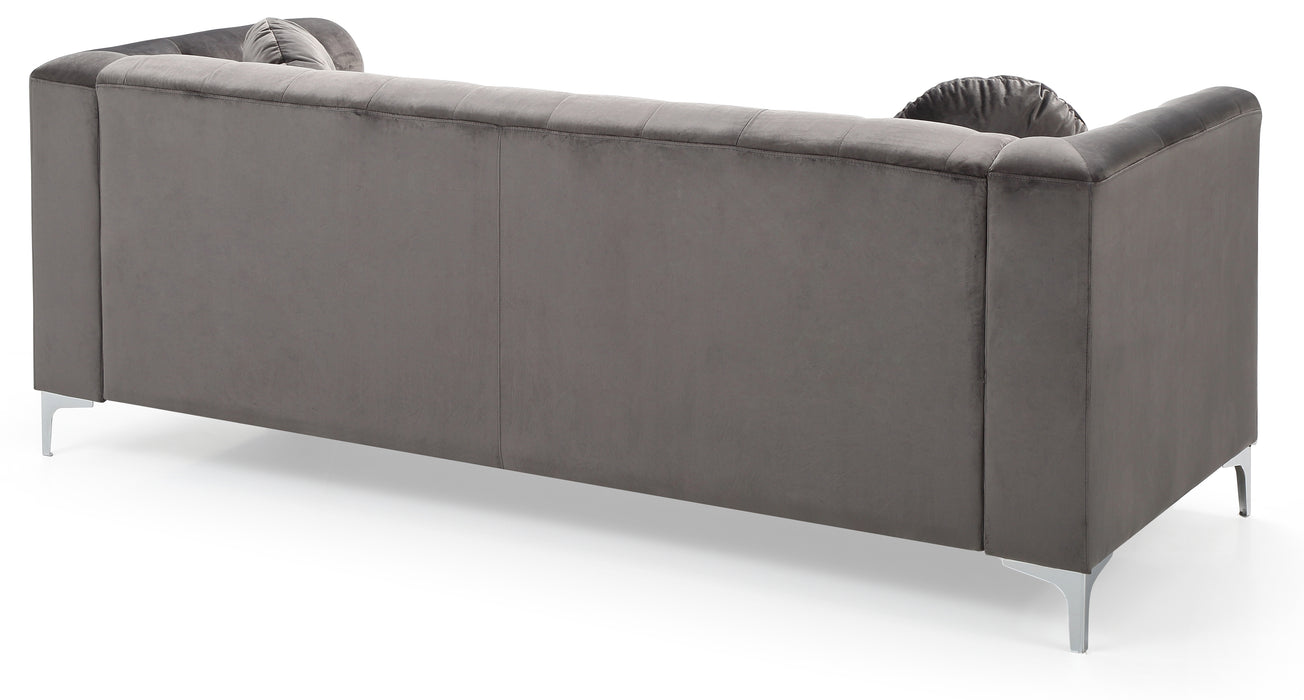 Glory Furniture Pompano G782A-S Sofa ( 2 Boxes ) , DARK GrayG782A-S