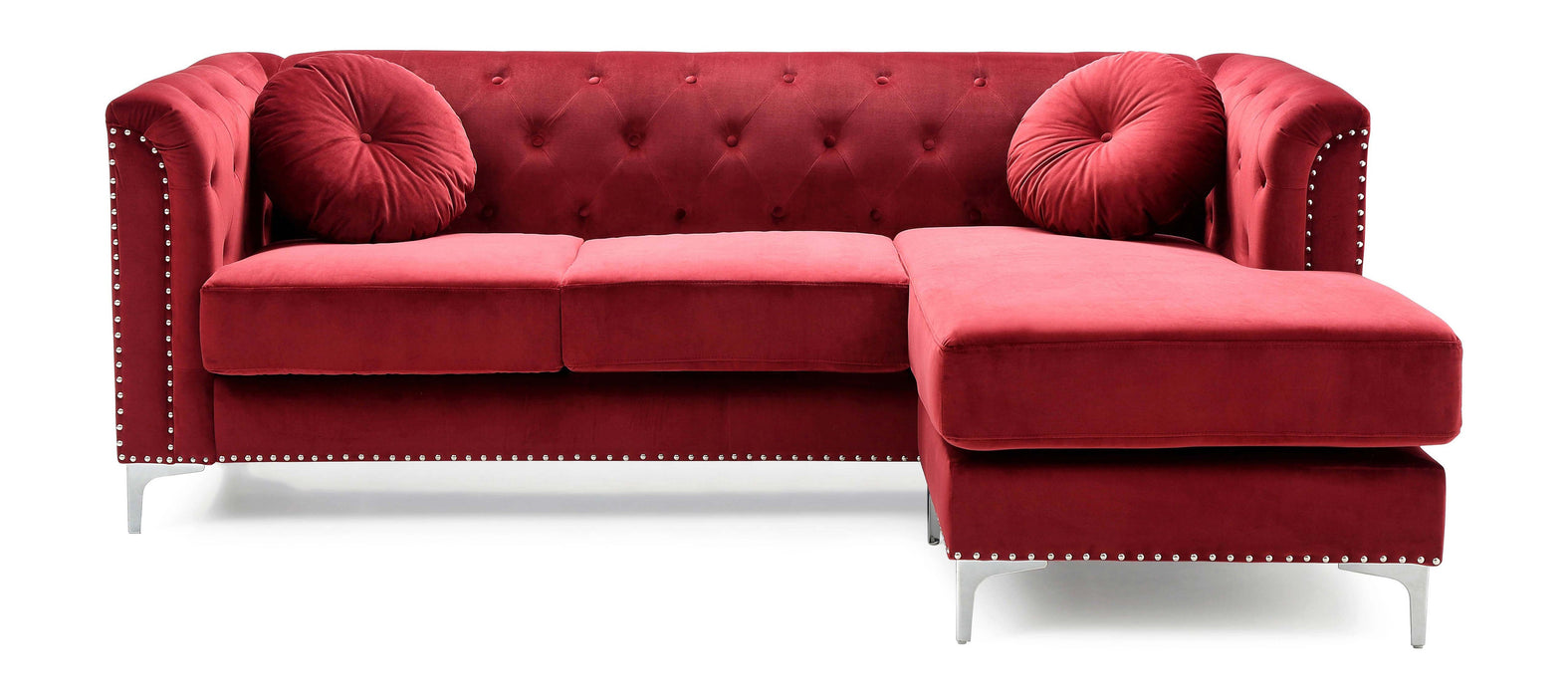 Glory Furniture Pompano Sofa Chaise