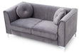 Glory Furniture Delray G790A-L Loveseat ( 2 Boxes ) , GrayG790A-L