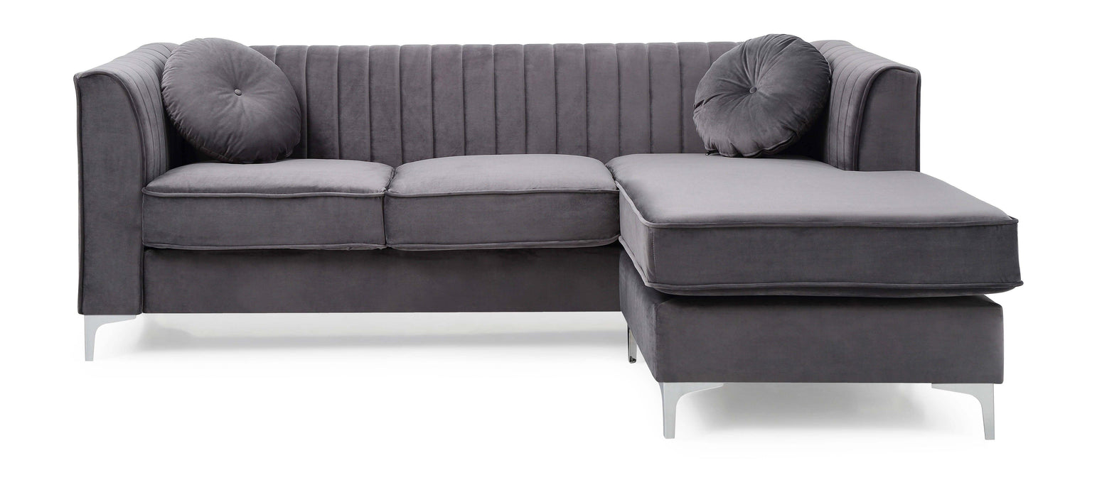 Glory Furniture Delray Sofa Chaise