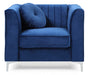 Glory Furniture Delray G791A-C Chair , Navy BlueG791A-C