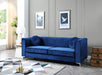 Glory Furniture Delray G791A-S Sofa ( 2 Boxes ) , Navy BlueG791A-S