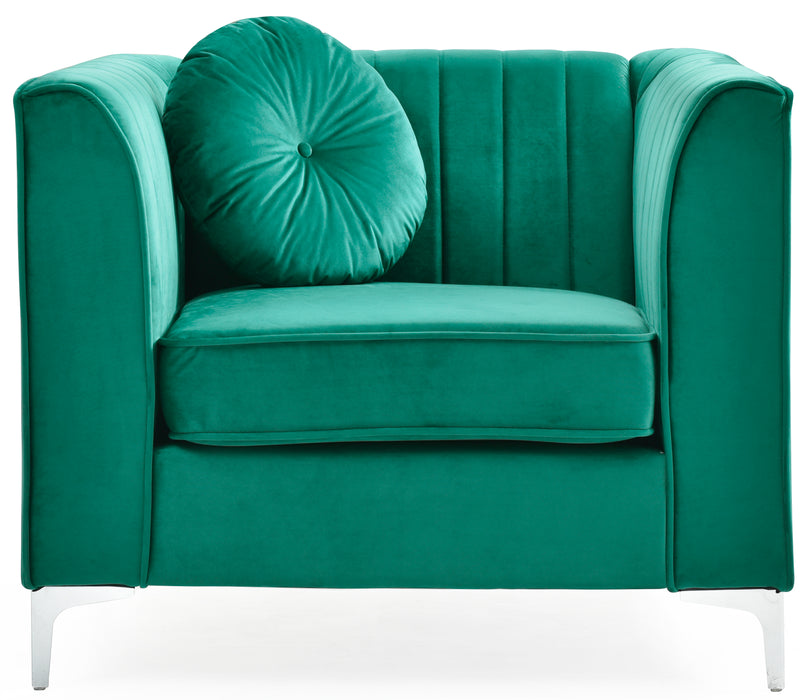 Glory Furniture Delray G792A-C Chair , Green G792A-C