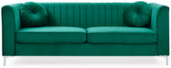 Glory Furniture Delray G792A-S Sofa ( 2 Boxes ) , Green G792A-S