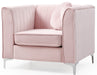 Glory Furniture Delray G794A-C Chair , Pink G794A-C