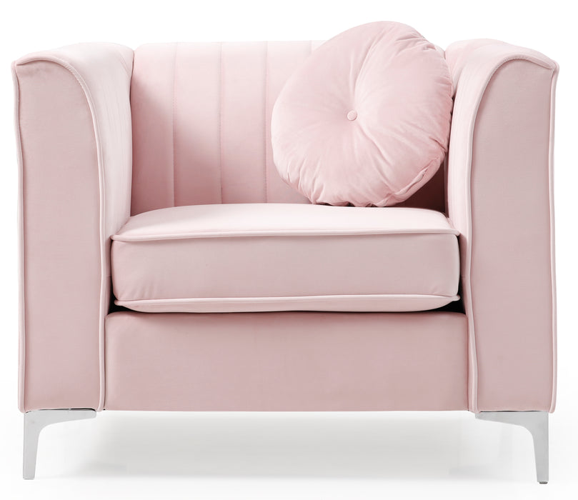 Glory Furniture Delray G794A-C Chair , Pink G794A-C