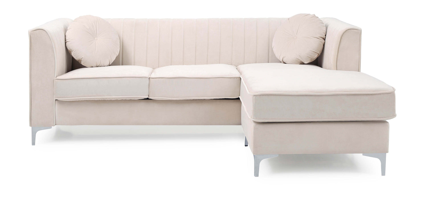 Glory Furniture Delray Sofa Chaise