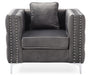 Glory Furniture Paige G822A-C Chair , GrayG822A-C