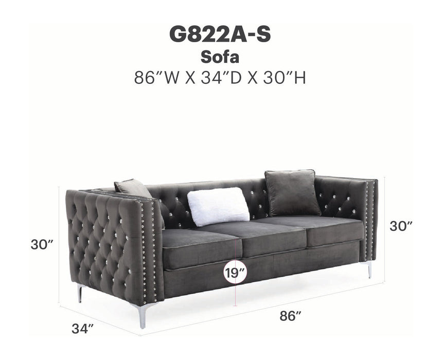 Sofá Glory Furniture Paige