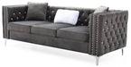 Glory Furniture Paige G822A-S Sofa , GrayG822A-S