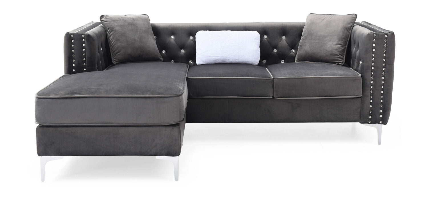 Glory Furniture Paige Sofa Chaise