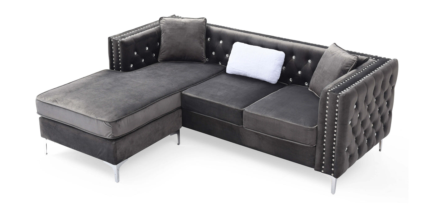Glory Furniture Paige Sofa Chaise
