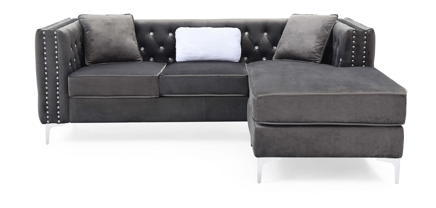 Glory Furniture Paige Sofa Chaise