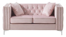 Glory Furniture Paige G824A-L Loveseat , Pink G824A-L