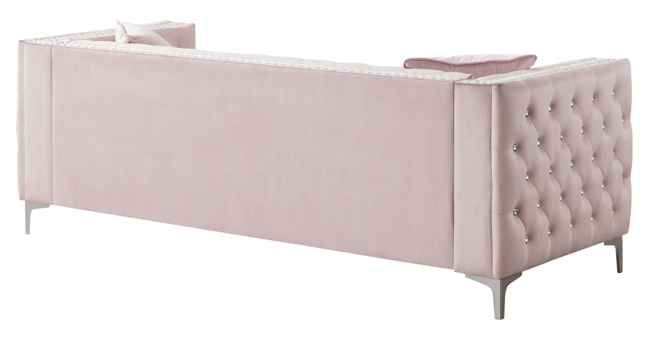 Glory Furniture Paige G824A-S Sofa , Pink G824A-S