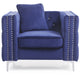 Glory Furniture Paige G829A-C Chair , Blue G829A-C