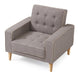 Glory Furniture Andrews G839A-C Chair Bed , GrayG839A-C