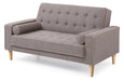 Glory Furniture Andrews G839A-L Loveseat Bed ( 2 Boxes ) , GrayG839A-L