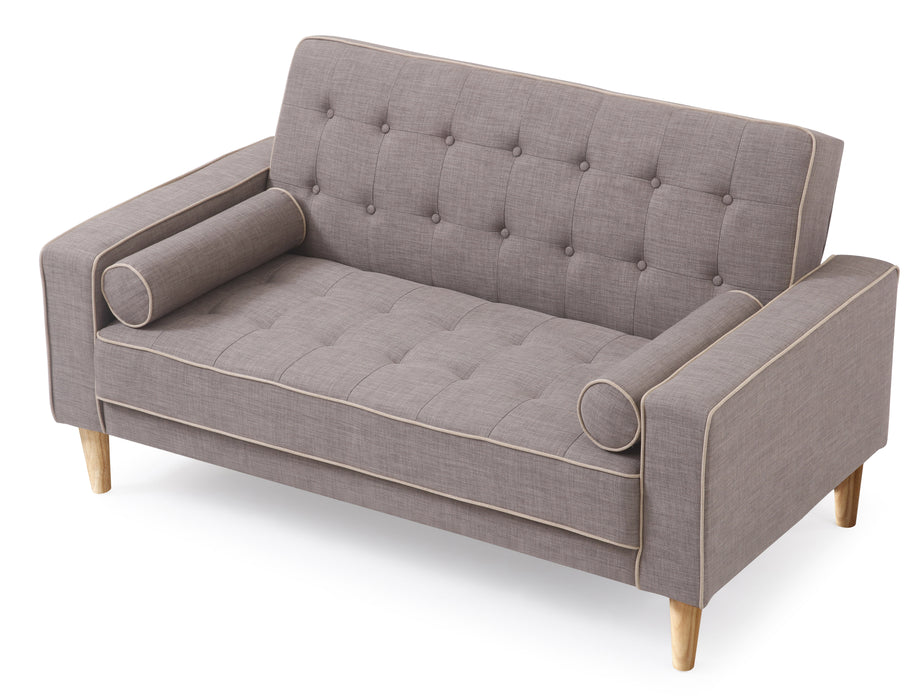 Glory Furniture Andrews G839A-L Loveseat Bed ( 2 Boxes ) , GrayG839A-L
