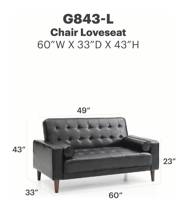 Glory Furniture Andrews Loveseat
