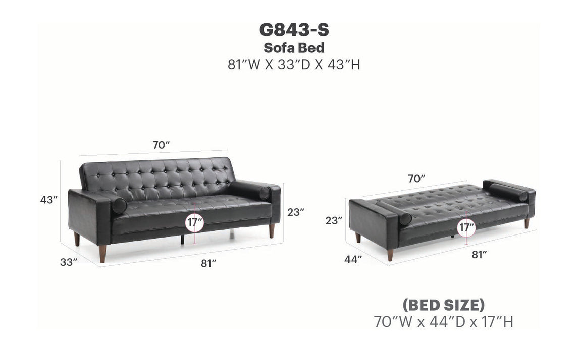 Glory Furniture Andrews Sofa Bed