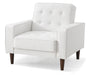 Glory Furniture Andrews G847A-C Chair Bed , White G847A-C