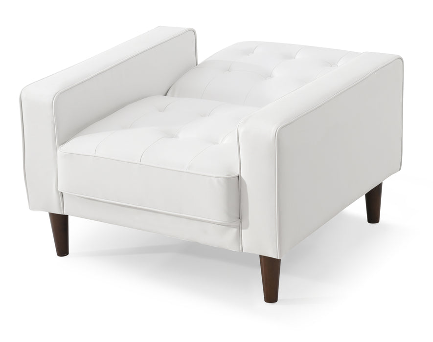 Glory Furniture Andrews G847A-C Chair Bed , White G847A-C