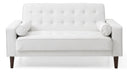 Glory Furniture Andrews G847A-L Loveseat Bed ( 2 Boxes ) , White G847A-L
