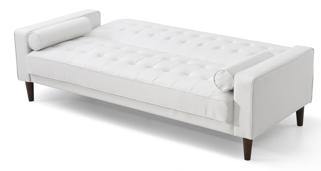 Glory Furniture Andrews G847A-S Sofa Bed , White G847A-S
