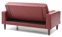 Glory Furniture Andrews G849A-L Loveseat Bed ( 2 Boxes ) , Red G849A-L
