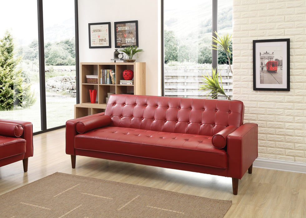 Glory Furniture Andrews G849A-S Sofa Bed , Red G849A-S