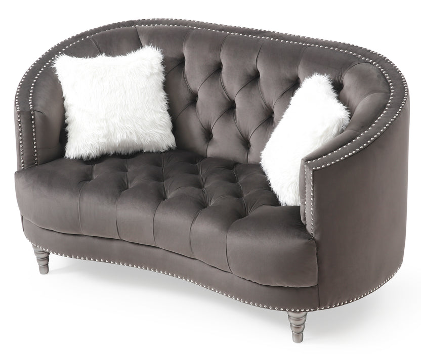Glory Furniture Dania G852-L Loveseat , GrayG852-L