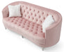 Glory Furniture Dania G854-S Sofa , Pink G854-S