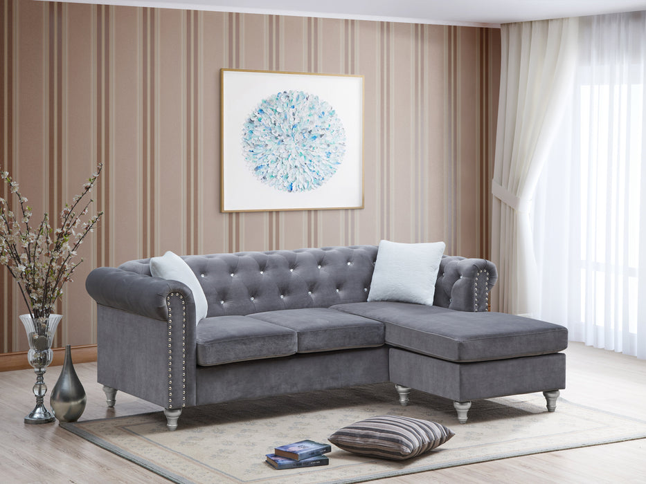 Glory Furniture Raisa Sofa Chaise