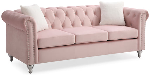 Glory Furniture Raisa G864A-S Sofa , Pink G864A-S