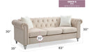 Glory Furniture Raisa G867A-S Sofa , Beige G867A-S