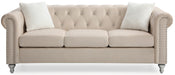 Glory Furniture Raisa G867A-S Sofa , Beige G867A-S