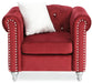 Glory Furniture Raisa G869A-C Chair , BURGUNDY G869A-C