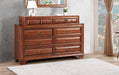 Glory Furniture LaVita G8850-D Dresser , Oak G8850-D