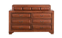 Glory Furniture LaVita G8850-D Dresser , Oak G8850-D