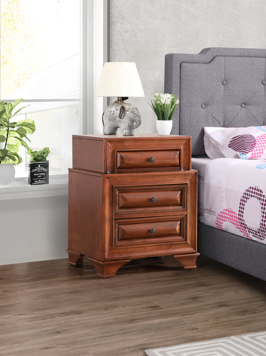 Glory Furniture LaVita G8850-N Nightstand , Oak G8850-N