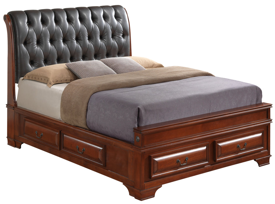 Glory Furniture LaVita G8850E-B5 Storage bed Oak 