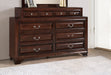 Glory Furniture LaVita G8875-D Dresser , Cappuccino G8875-D