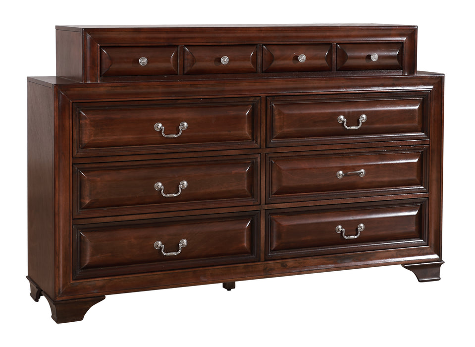 Glory Furniture LaVita G8875-D Dresser , Cappuccino G8875-D