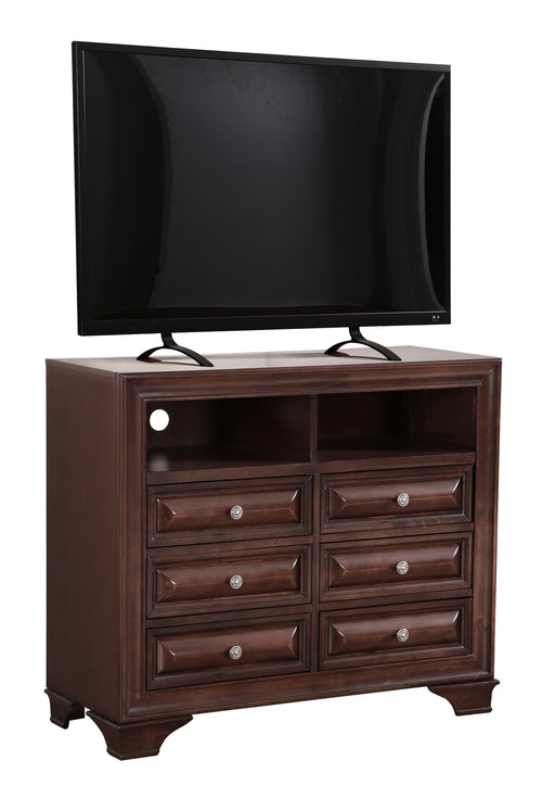 Glory Furniture LaVita G8875-TV TV Media Chest , Cappuccino G8875-TV