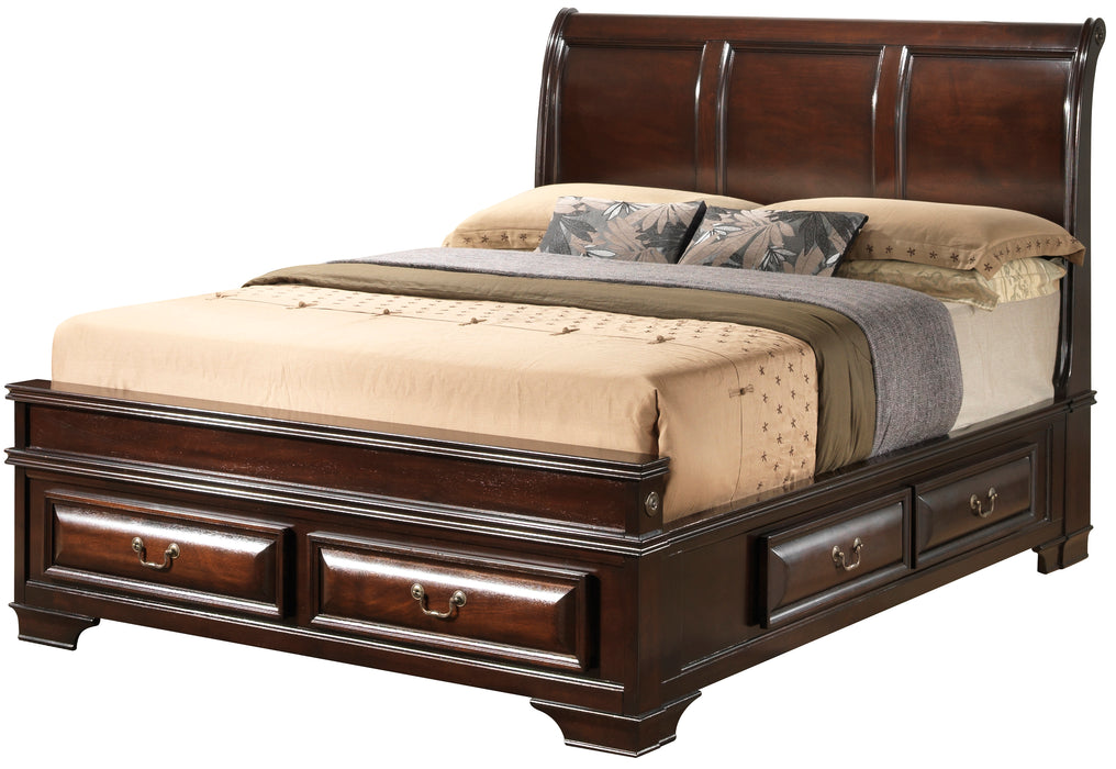 Glory Furniture LaVita G8875A-B Storage bed Cappuccino