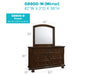 Glory Furniture Meade G8900-D Dresser , Cherry G8900-D