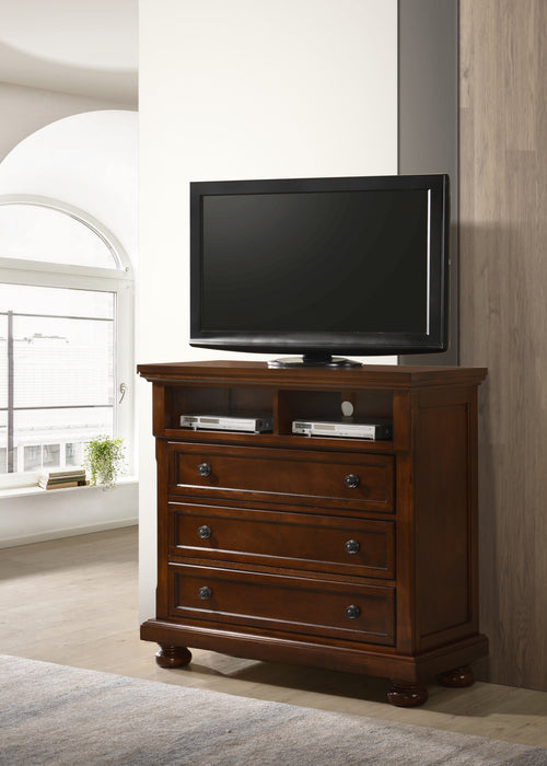 Glory Furniture Meade G8900-TV Media Chest , Cherry G8900-TV