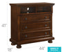 Glory Furniture Meade G8900-TV Media Chest , Cherry G8900-TV